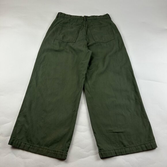 PETITE Old Navy Alpine Tundra High Rise Drapey Drawcord Wide Leg Pant 6P - Picture 6 of 7